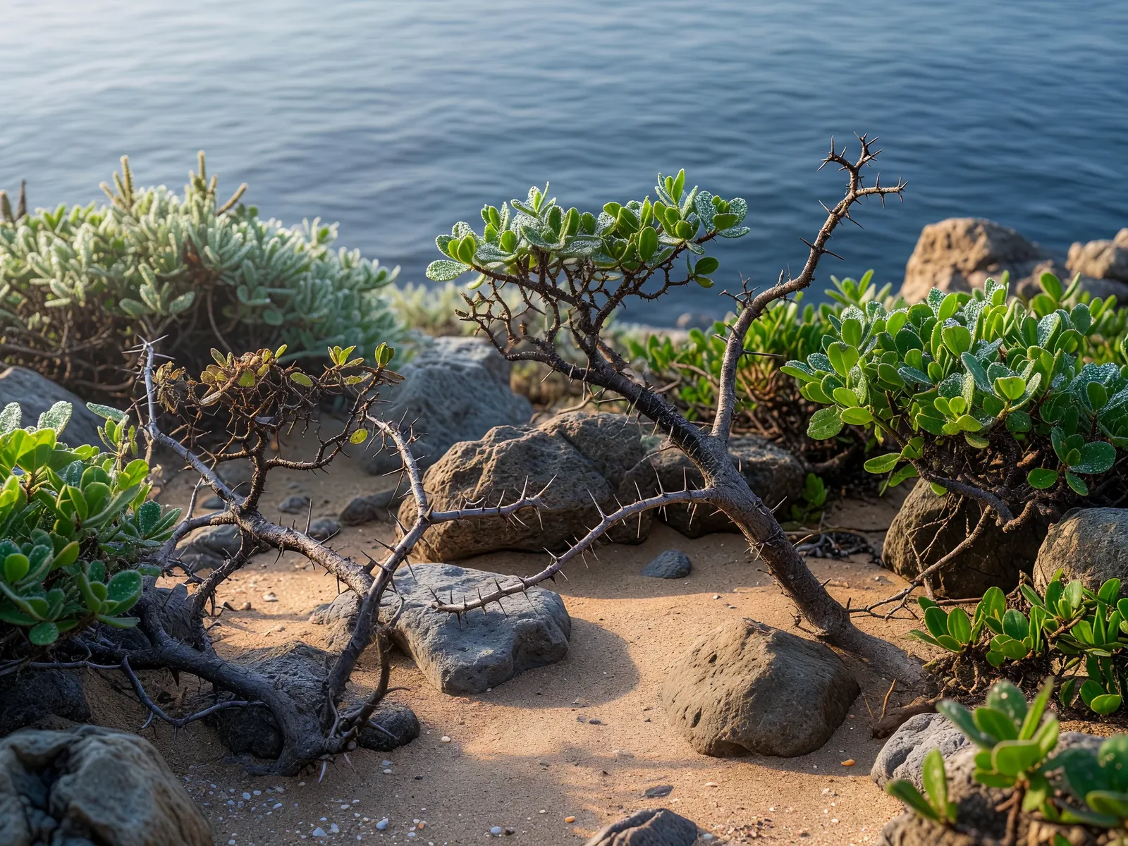 海岸に自生する在来植物